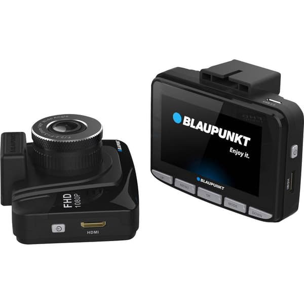 Blaupunkt BP 3.0 Bilkamera med GPS Horisontell betraktningsvinkel=125 ° 12 V Batteri, Display, Mikrofon