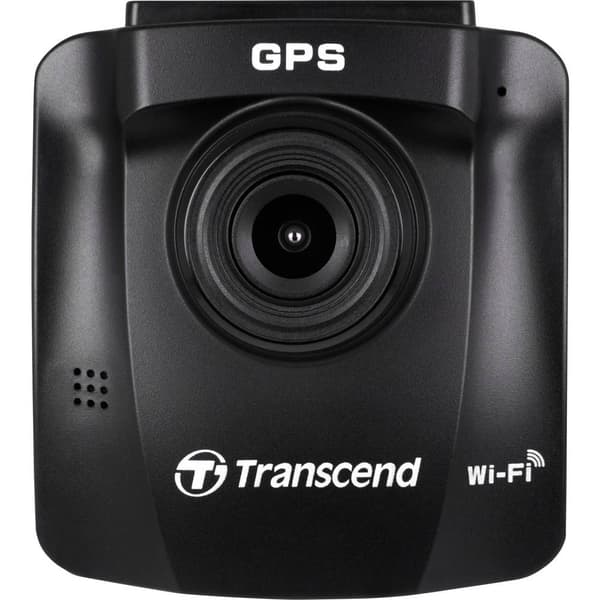 Transcend DrivePro 230Q Bilkamera med GPS Horisontell betraktningsvinkel=130 ° 12 V Batteri, Körfältsassistent, WLAN, K
