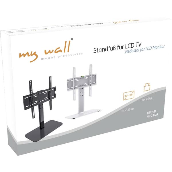 My Wall HP2BWL TV-stativ 81,3 cm (32) - 139,7 cm (55) Golvstativ, Stående, Fast