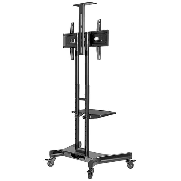 Neomounts NM-M1700BLACK TV-golvstativ Justerbar i höjd 81,3 cm (32) - 190,5 cm (75) Fast
