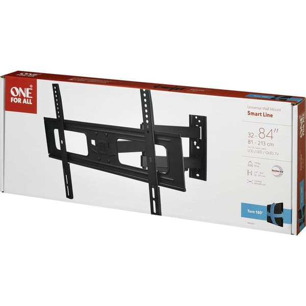 One For All WM 2651 TV-väggfäste 81,3 cm (32) - 213,4 cm (84) Vridbar, Svängbar, Tiltbar, Utdragbar