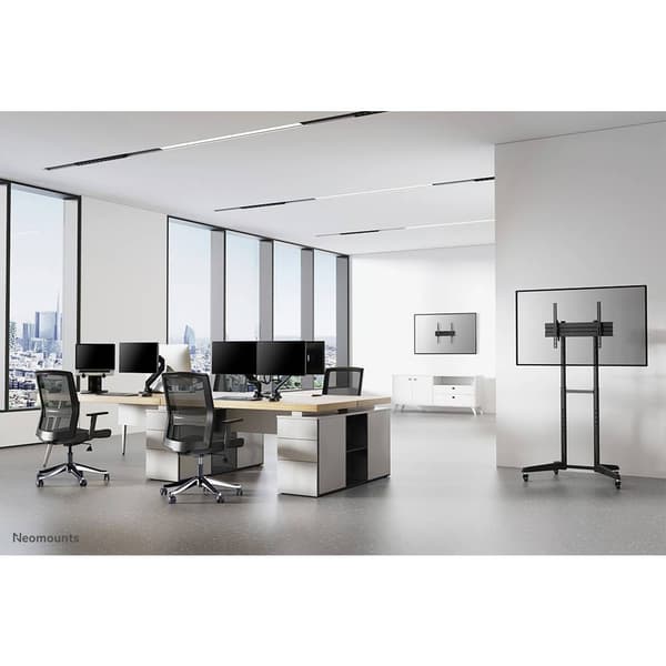 Neomounts FPMA-W300BLACK TV-väggfäste Integrerat vattenpass 81,3 cm (32) - 139,7 cm (55) Fast