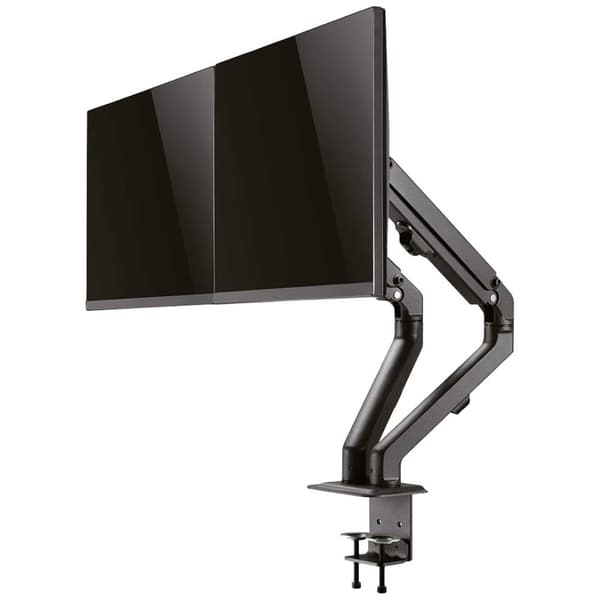 Neomounts FPMA-D650DBLACK Monitor bordsfäste 43,2 cm (17) - 68,6 cm (27) Svart Tiltbar, Svängbar, Roterbar, Justerbar
