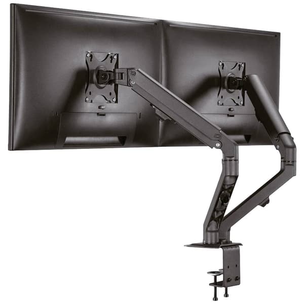 Neomounts FPMA-D650DBLACK Monitor bordsfäste 43,2 cm (17) - 68,6 cm (27) Svart Tiltbar, Svängbar, Roterbar, Justerbar