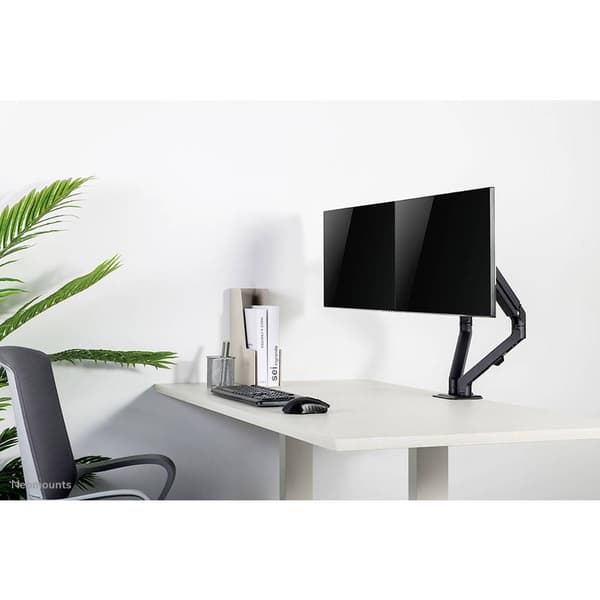 Neomounts FPMA-D650DBLACK Monitor bordsfäste 43,2 cm (17) - 68,6 cm (27) Svart Tiltbar, Svängbar, Roterbar, Justerbar