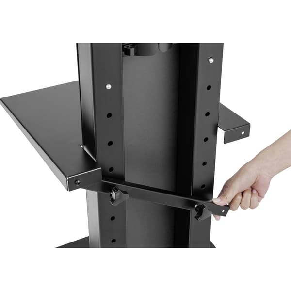 SpeaKa Professional SP-TVS-500 TV-stativ Justerbar i höjd 94,0 cm (37) - 203,2 cm (80) Golvstativ, Tiltbar, Justerbar