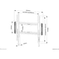 Miniatyrbild 10 av 10: Neomounts WL30-550BL14 TV-väggfäste 81,3 cm (32) - 165,1 cm (65) Fast