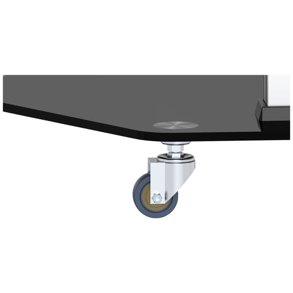 SpeaKa Professional SP-TVC-500 TV-golvstativ Justerbar i höjd 94,0 cm (37) - 203,2 cm (80) Golvstativ, Justerbar i hö