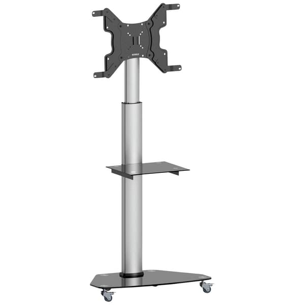 SpeaKa Professional SP-TVC-500 TV-golvstativ Justerbar i höjd 94,0 cm (37) - 203,2 cm (80) Golvstativ, Justerbar i hö