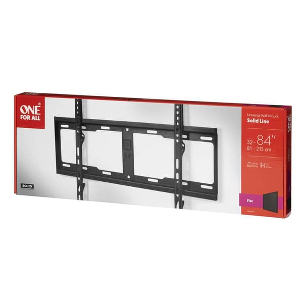 One For All WM 4611 TV-väggfäste 81,3 cm (32) - 213,4 cm (84) Fast