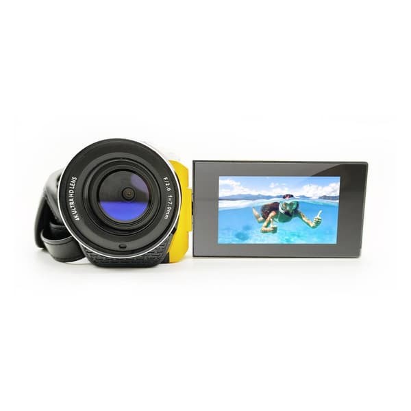 Aquapix WDV5630 Yellow Videokamera 7.6 cm 3 tum 13 Megapixel Gul