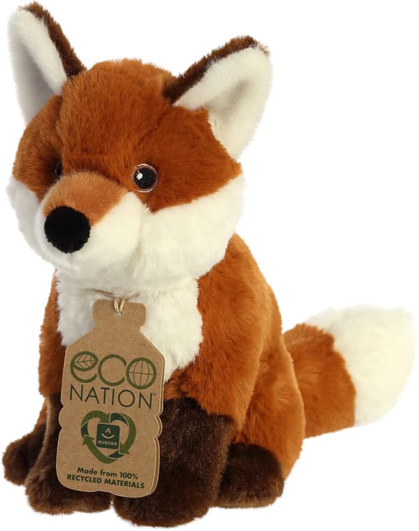 AURORA Eco Nation Plush Fox, 19 cm