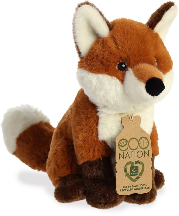 AURORA Eco Nation Plush Fox, 19 cm