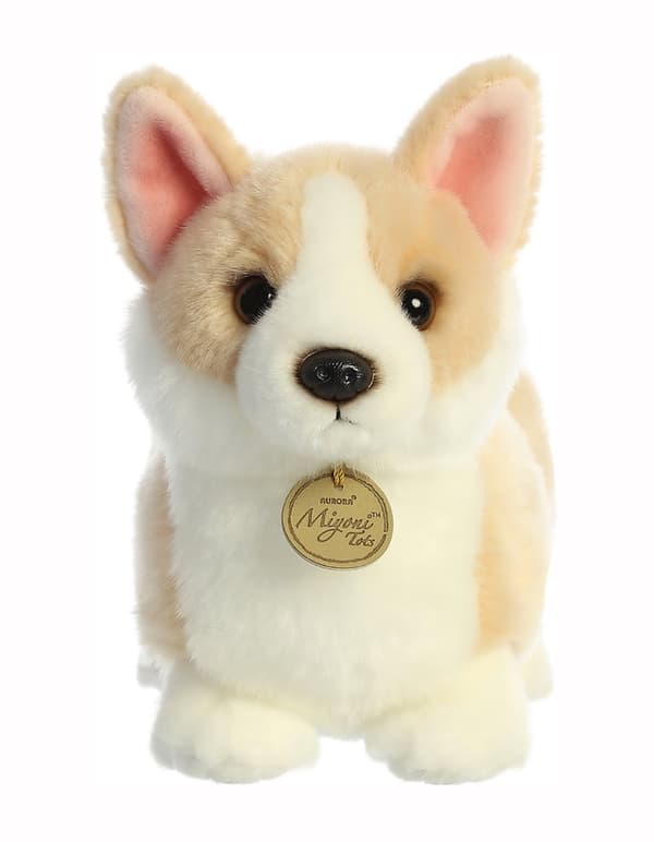 AURORA Miyoni Plush Corgi Tot, 18 cm