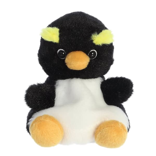 AURORA Palm Pals Plush Rockhopper penguin Rocco, 12 cm