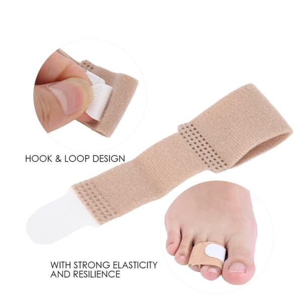 10 st Hallux Valgus Corrector Tummen Tår Separator Knivjusterare Ortopediska hängslen