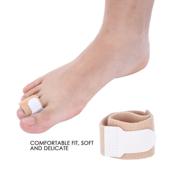 10 st Hallux Valgus Corrector Tummen Tår Separator Knivjusterare Ortopediska hängslen