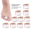 Miniatyrbild 10 av 11: 10 st Hallux Valgus Corrector Tummen Tår Separator Knivjusterare Ortopediska hängslen