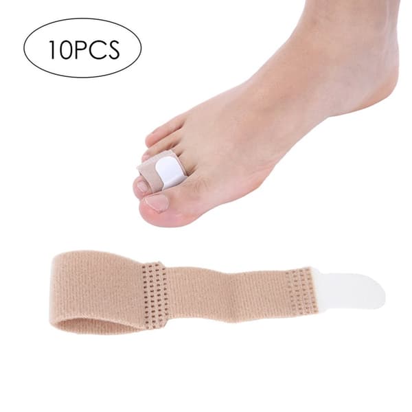 10 st Hallux Valgus Corrector Tummen Tår Separator Knivjusterare Ortopediska hängslen