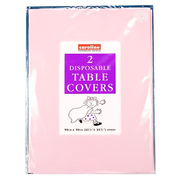 Caroline Kvadratiska pappersdukar (2 st) Pink One Size