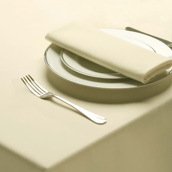 Belledorm Amalfi Rectangular Table Cloth Ivory 178 x 366cm