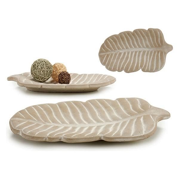 Bordsdekoration Cement (22 x 4 x 41 cm)