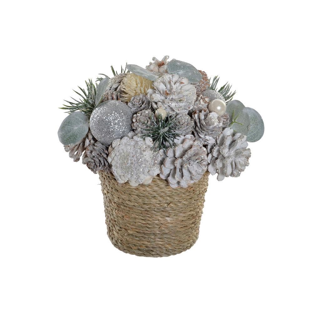 Bordsdekoration DKD Home Decor Jul Grön (19 x 19 x 18 cm)