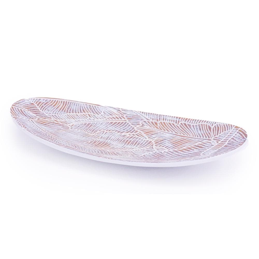 Bordsdekoration DKD Home Decor Blad Harts (37 x 16 x 5 cm)