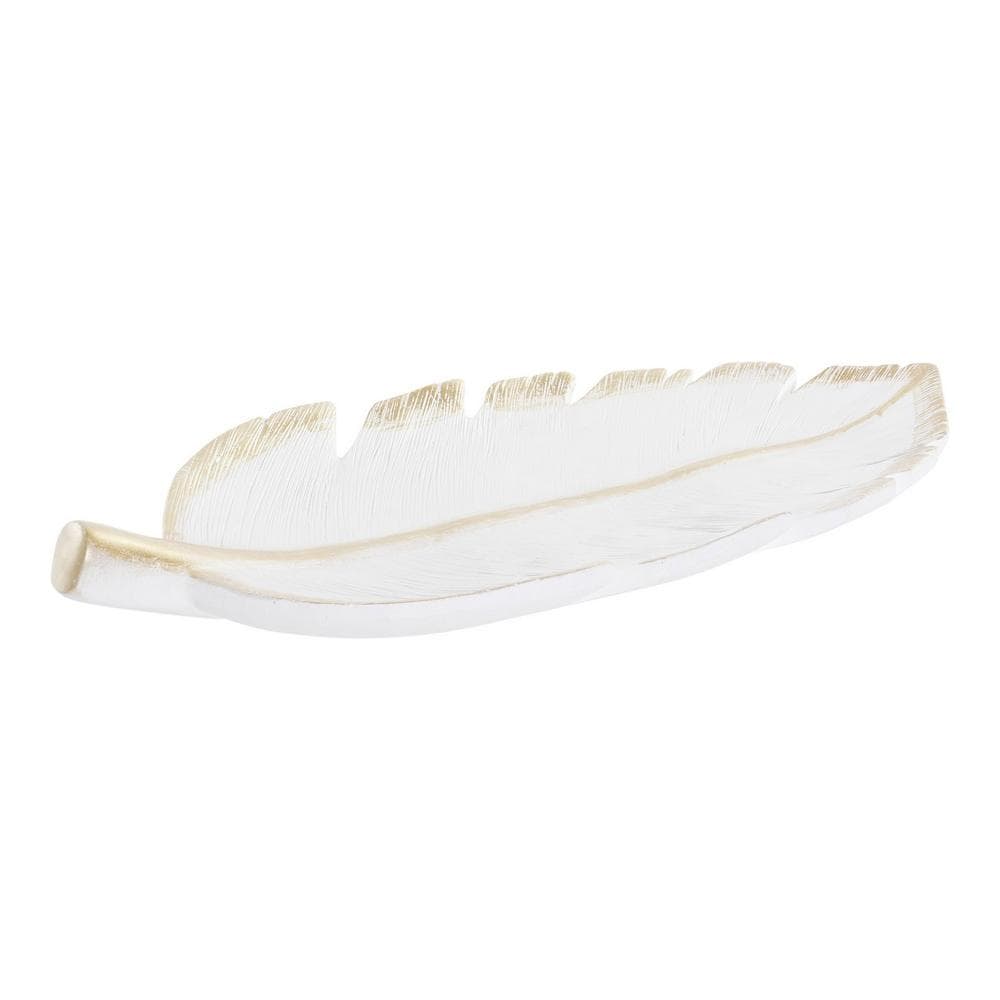 Bordsdekoration DKD Home Decor Harts Tropiskt Blad (39 x 18.5 x 5 cm)