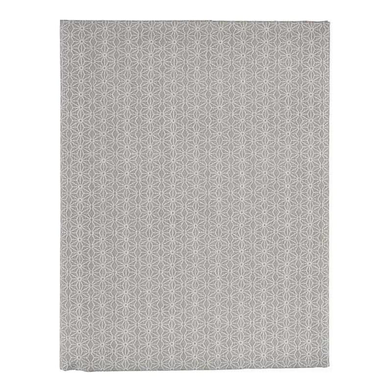 Bordsduk Stjärnor Tunn kanvas Grå (140 x 180 cm)