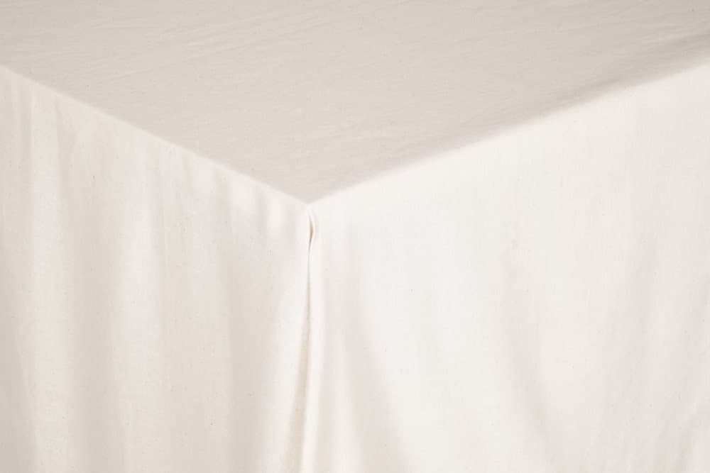 Linne Bordsduk 140x240 cm Vit