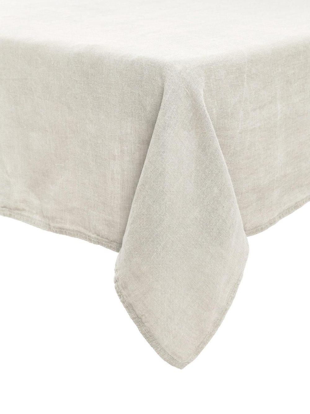 Julie Duk 145x280 cm Linne Benvit