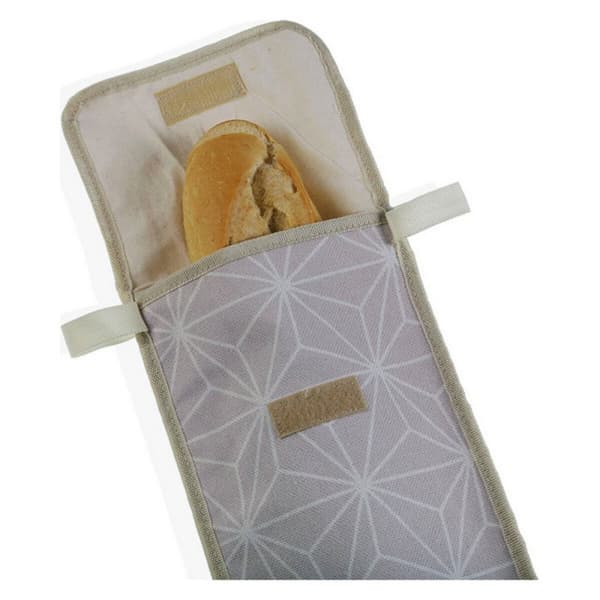 Brödpåse Polyester (1 x 60 x 20,5 cm) - Beige