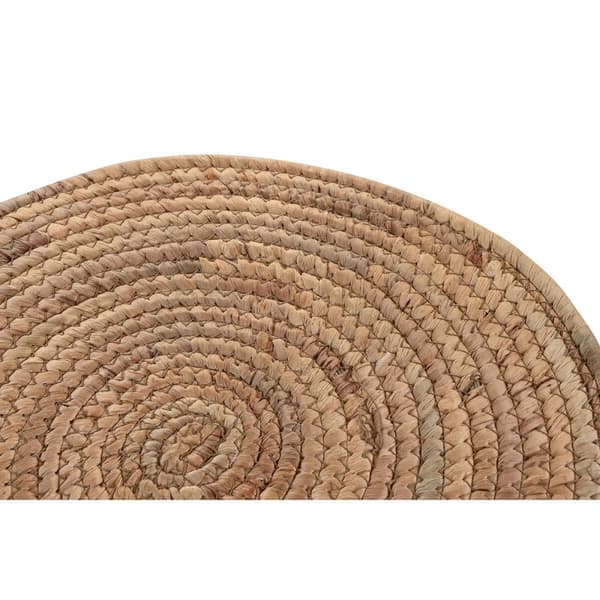 Dækkeserviet DKD Home Decor Natur Havgræs 35 x 35 x 1 cm