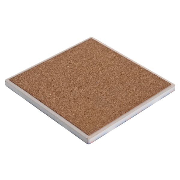 Underlägg DKD Home Decor 10,8 x 10,8 x 0,7 cm