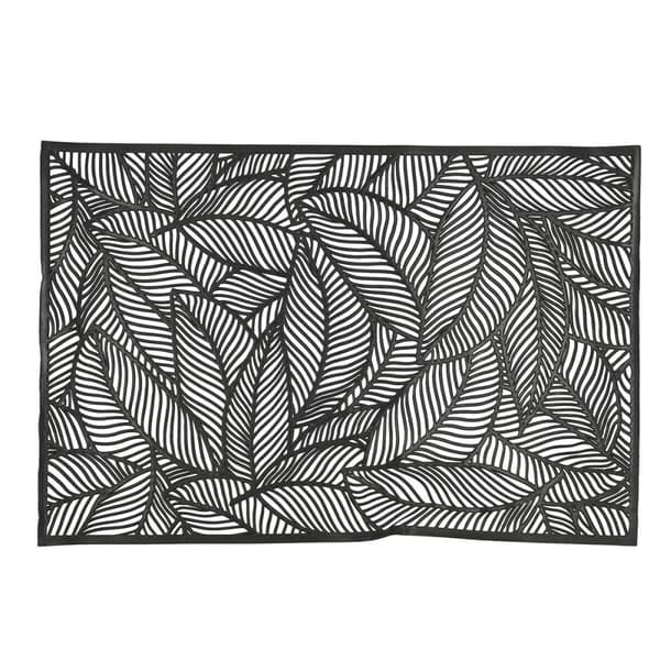 Bordmatte Quid Habitat Ark Svart 30 x 45 cm (Pack 12x)