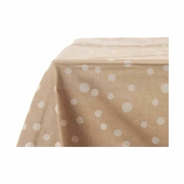 Bordsduk Kinvara BABEL BEIGE 41 Beige Jacquard 140 x 180 cm Anti-fläckar Ärta (8 antal)