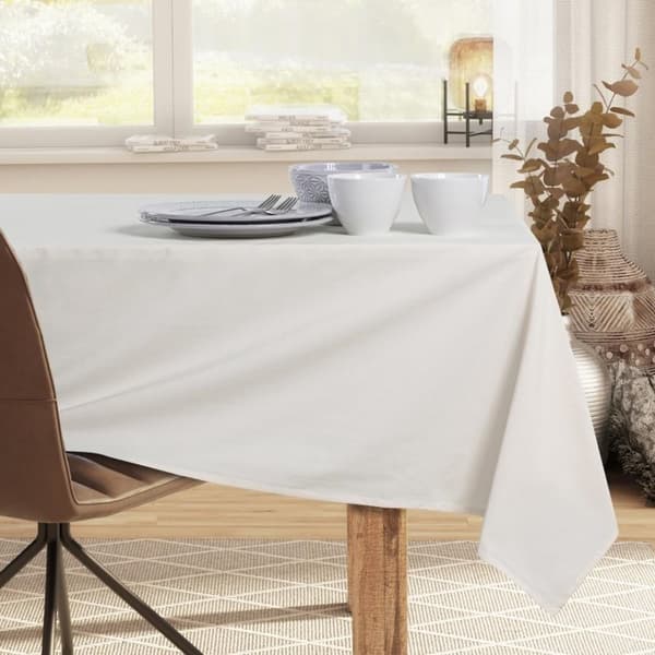 Dug Ren cremet almindelig klassisk 110x110 DecoKing