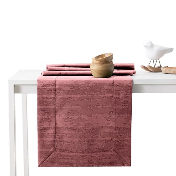 Duk Vesta rosa pressad modern 110x110 AmeliaHome