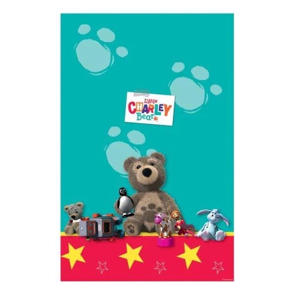 Little Charley Bear Party Table Cover Multicoloured One Size