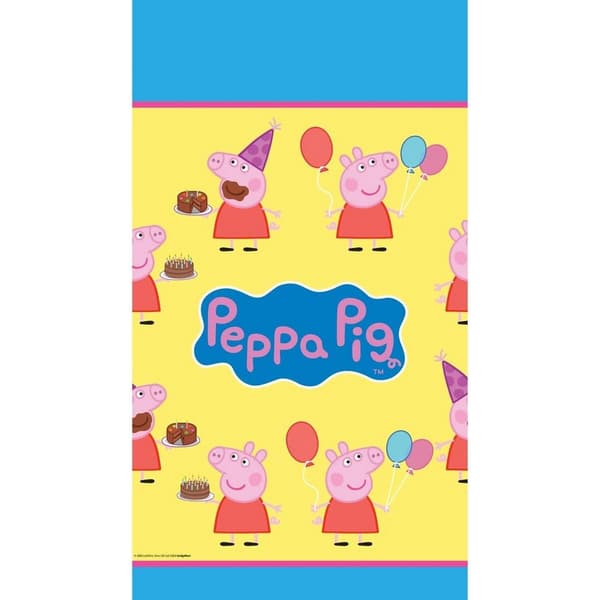 Peppa Pig Plastic Party Table Cover