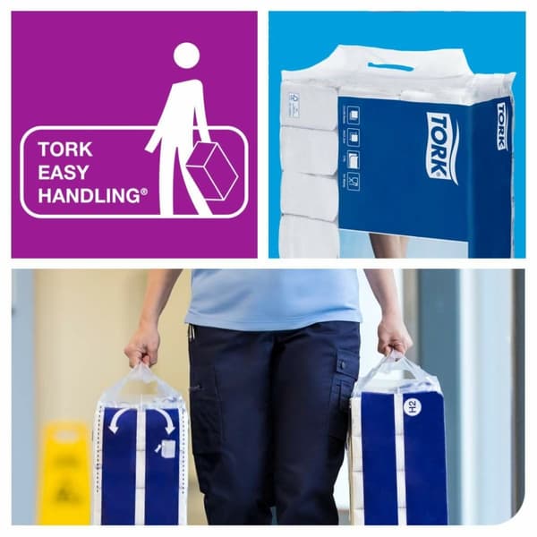 Håndtørringspapir Tork Pack Hvid (21 enheder)