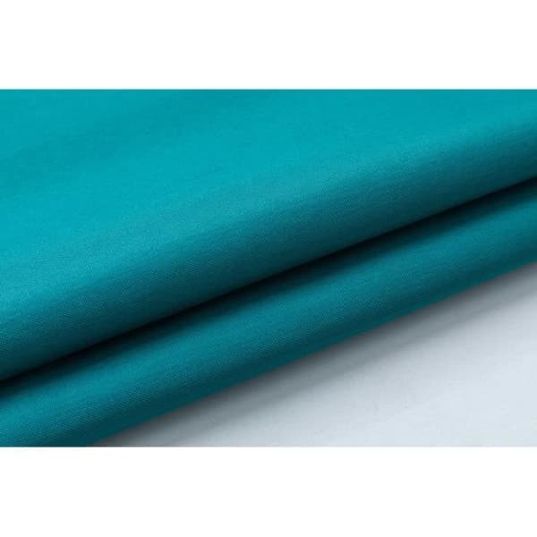 Belagd duk med anti-fläckbehandling Peacock Blue square 180 x 180 cm