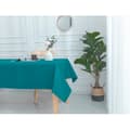 Miniatyrbild 2 av 4: Belagd duk med anti-fläckbehandling Peacock Blue square 180 x 180 cm