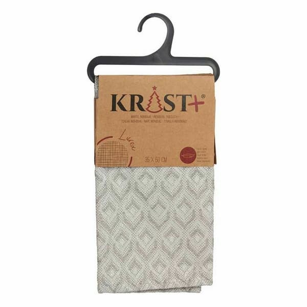 Underlägg Romb Silvrig 50 x 35 cm (12 antal)