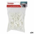 Miniatyrbillede 1 af 2: Borddug Clip Privilege 59443 14 pcs Hvid 4,5 cm (14 Dele) (24 enheder) (4,5 cm)