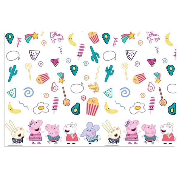 Peppa Pig Bordstäckning med tryck White/Multicoloured One Size