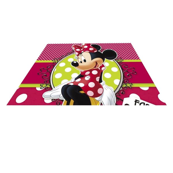 Disney Plastic Minnie Mouse Party Table Cover