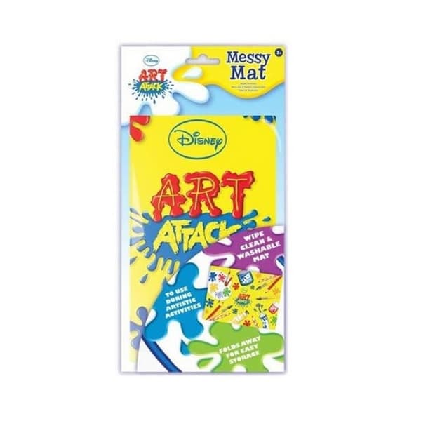 Art Attack Splattered Messy Mat Multicoloured One Size