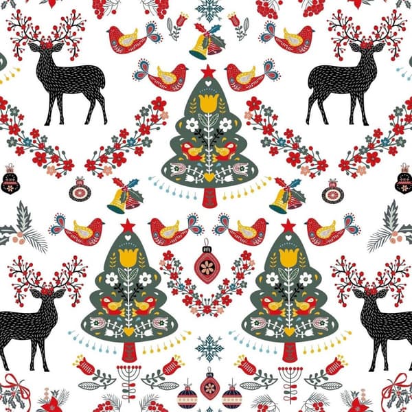 Pletafvisende dug af syntetisk harpiks Belum Merry Christmas Multifarvet 250 x 150 cm